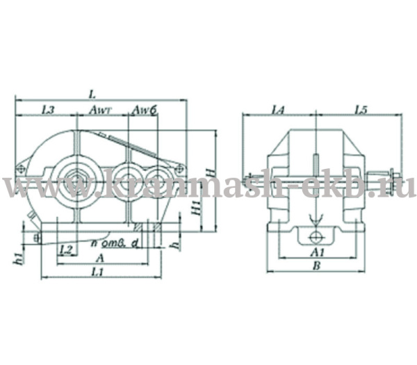 Редуктор Ц2 650