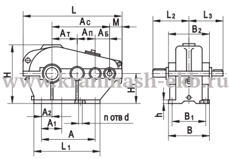 Редуктор ЦТНД 400