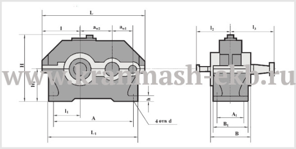 Редуктор ЦДНД 200